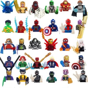 Zabawka Klocki Figurki Marvel Avengers Zestaw 30szt