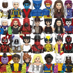 Zabawka Klocki Figurki Marvel Wolverine Avengers 28szt