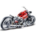 Zabawka Klocki Technic Motor Harley 378szt