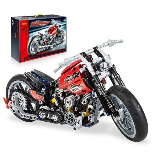 Zabawka Klocki Technic Motor Harley 378szt