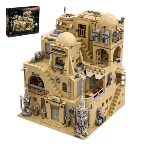 Zabawka Klocki Zestaw STAR WARS Mos Eisley Kantyna 2497szt