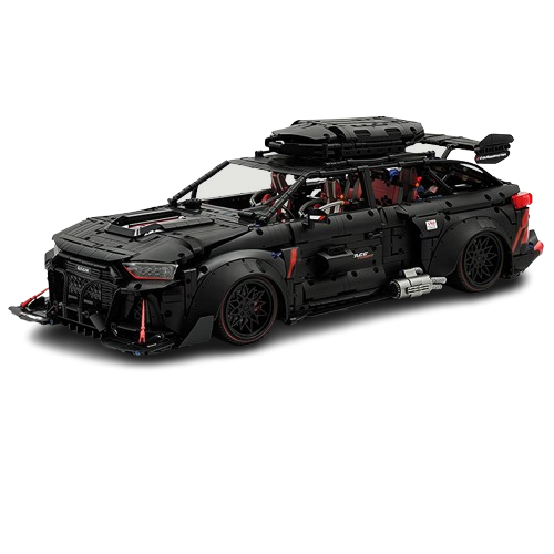Zabawka Klocki Ogromny Technic Audi RS6 ABT WIDE 4189szt 1:8 60cm