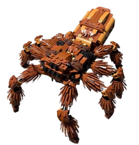 Zestaw klocków tarantula pająk 410 elementów wymiary 25x28 cm model kolekcjonerski