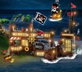 Zestaw klocków 3w1 Wyspa Piratów z oświetleniem.