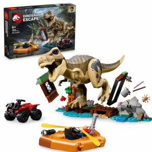 Zabawka Zestaw Klocki Jurrasic World Ucieczka 199szt
