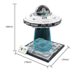Klocki konstrukcyjne kosmiczne ufo statek obcych zestaw 601 elementów