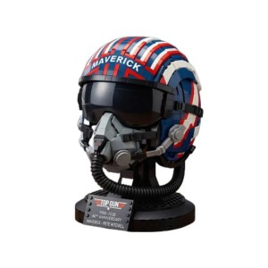Klocki konstrukcyjne hełm pilota Top Gun Maveric
