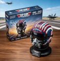 Klocki konstrukcyjne hełm pilota Top Gun Maveric