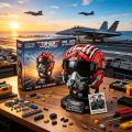 Klocki konstrukcyjne hełm pilota Top Gun Goose