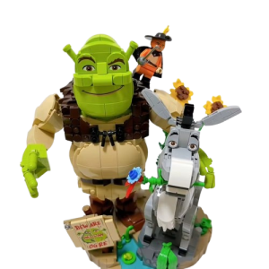 Klocki Zestaw Bajka Shrek i Osioł 1403szt