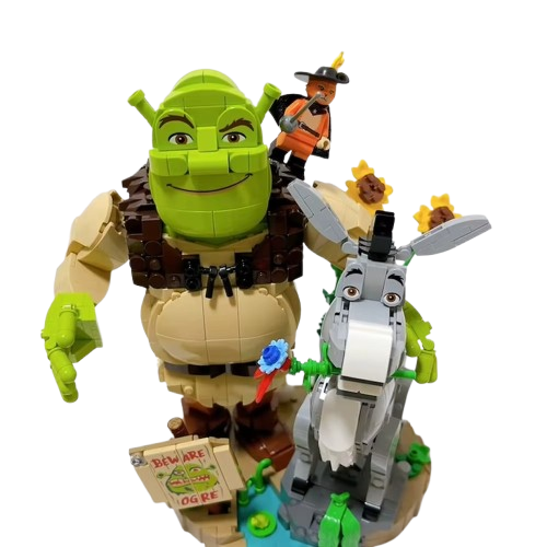 Klocki Zestaw Bajka Shrek i Osioł 1403szt