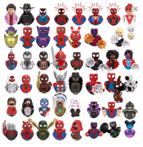 Klocki Zestaw Figurek Spider-Man 48szt Kompatybilne