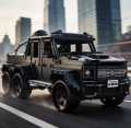 Klocki techniczne auto terenowe Mercedes G klasa 6x6 1900 elementów
