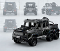 Klocki techniczne auto terenowe Mercedes G klasa 6x6 1900 elementów