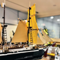 Zestaw Klocków Statek Endurance 3011 elementów Żaglowiec 80 cm