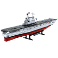 Zestaw Klocków USS Enterprise CV-6 – Lotniskowiec 1883 elementy 76 cm