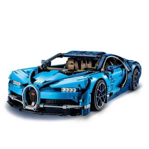 Zestaw Klocków Bugatti Chiron Niebieskie Superauto 3599 elementów