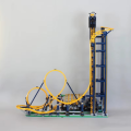Klocki Kolejka Górska Park Rozrywki Rollercoaster 3756szt Duży Model