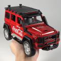 Zabawka Model Samochodu 1:24 Mercedes G550 Coca-Cola