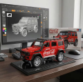 Zabawka Model Samochodu 1:24 Mercedes G550 Coca-Cola