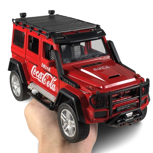 Zabawka Model Samochodu 1:24 Mercedes G550 Coca-Cola