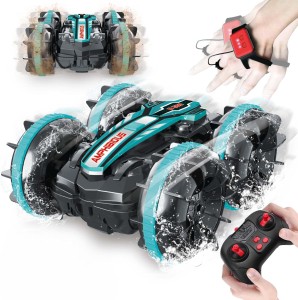Samochód Zdalnie Sterowany RC ROBOT AI 360 Pływa 4x4