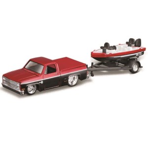 Zestaw Model Auto Klasyk + Laweta Skala 1:64 