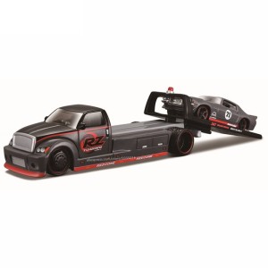 Zestaw Model Auto Klasyk + Laweta Skala 1:64