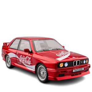 Zabawka Model Samochodu BWM E30 M3 Coca-Cola Skala 1:24